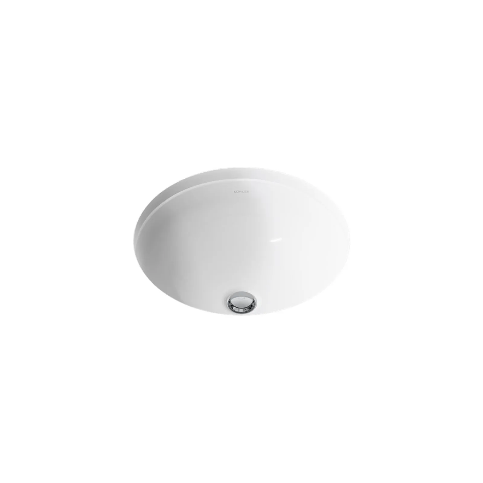16-1/8" round undermount bathroom sink, no overflow^Kohler Clearance