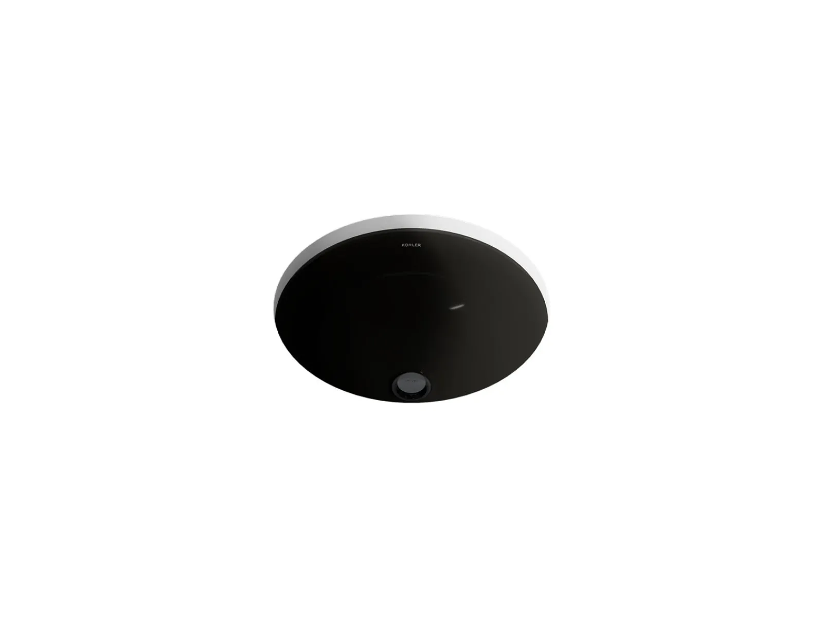 16-1/8" round undermount bathroom sink, no overflow^Kohler Clearance