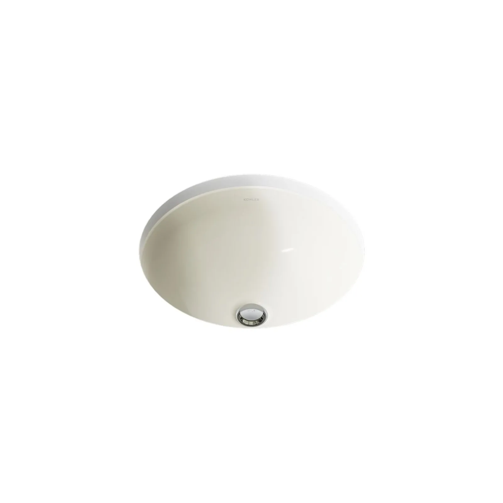 16-1/8" round undermount bathroom sink, no overflow^Kohler Clearance