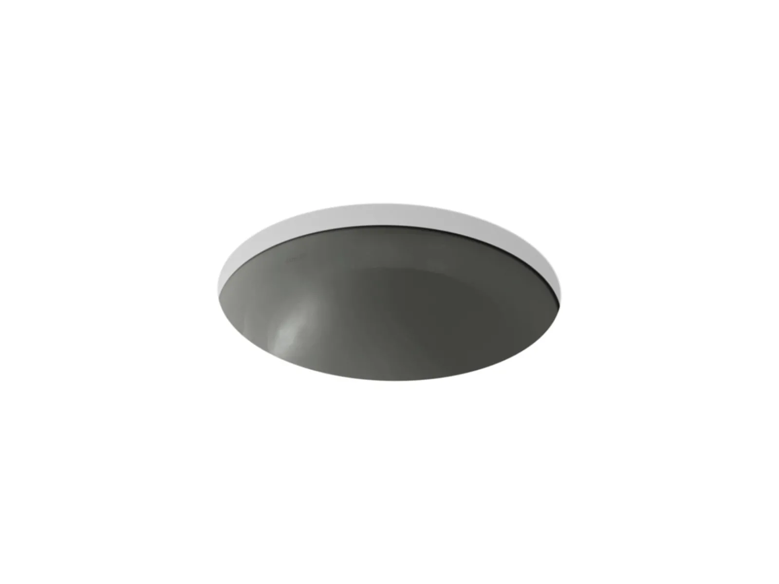16-1/4" round undermount bathroom sink, no overflow^Kohler Discount