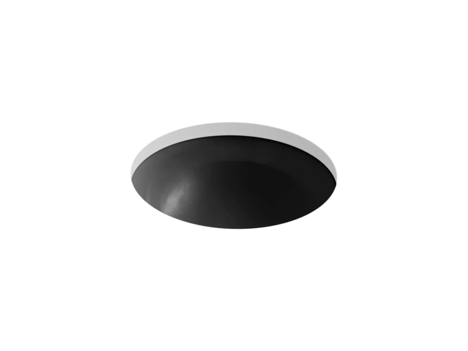 16-1/4" round undermount bathroom sink, no overflow^Kohler Discount