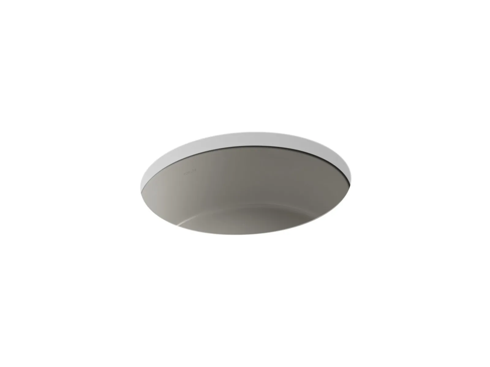 15-3/4" round undermount bathroom sink^Kohler Best