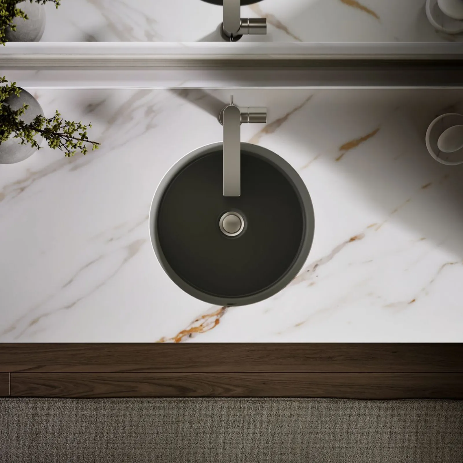 15-3/4" round undermount bathroom sink^Kohler Best