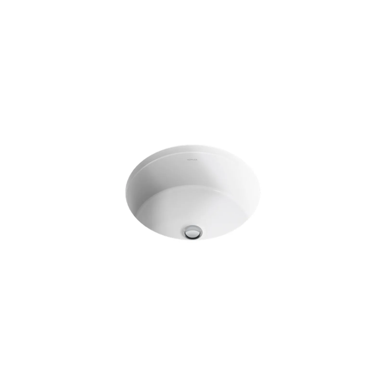 15-3/4" round undermount bathroom sink^Kohler Best
