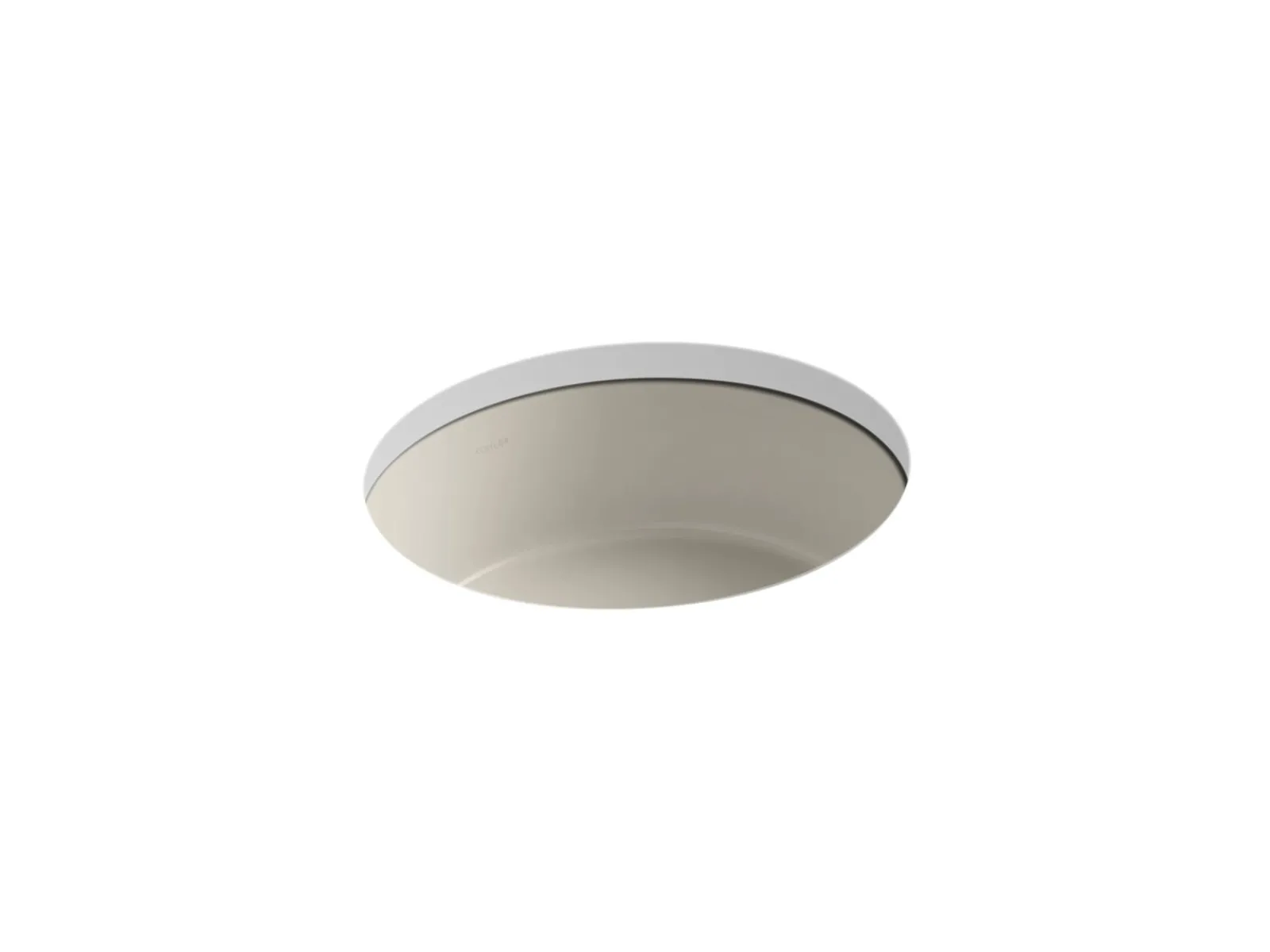 15-3/4" round undermount bathroom sink^Kohler Best
