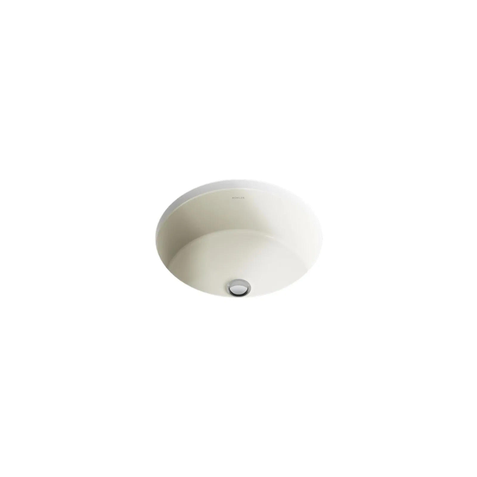 15-3/4" round undermount bathroom sink^Kohler Best