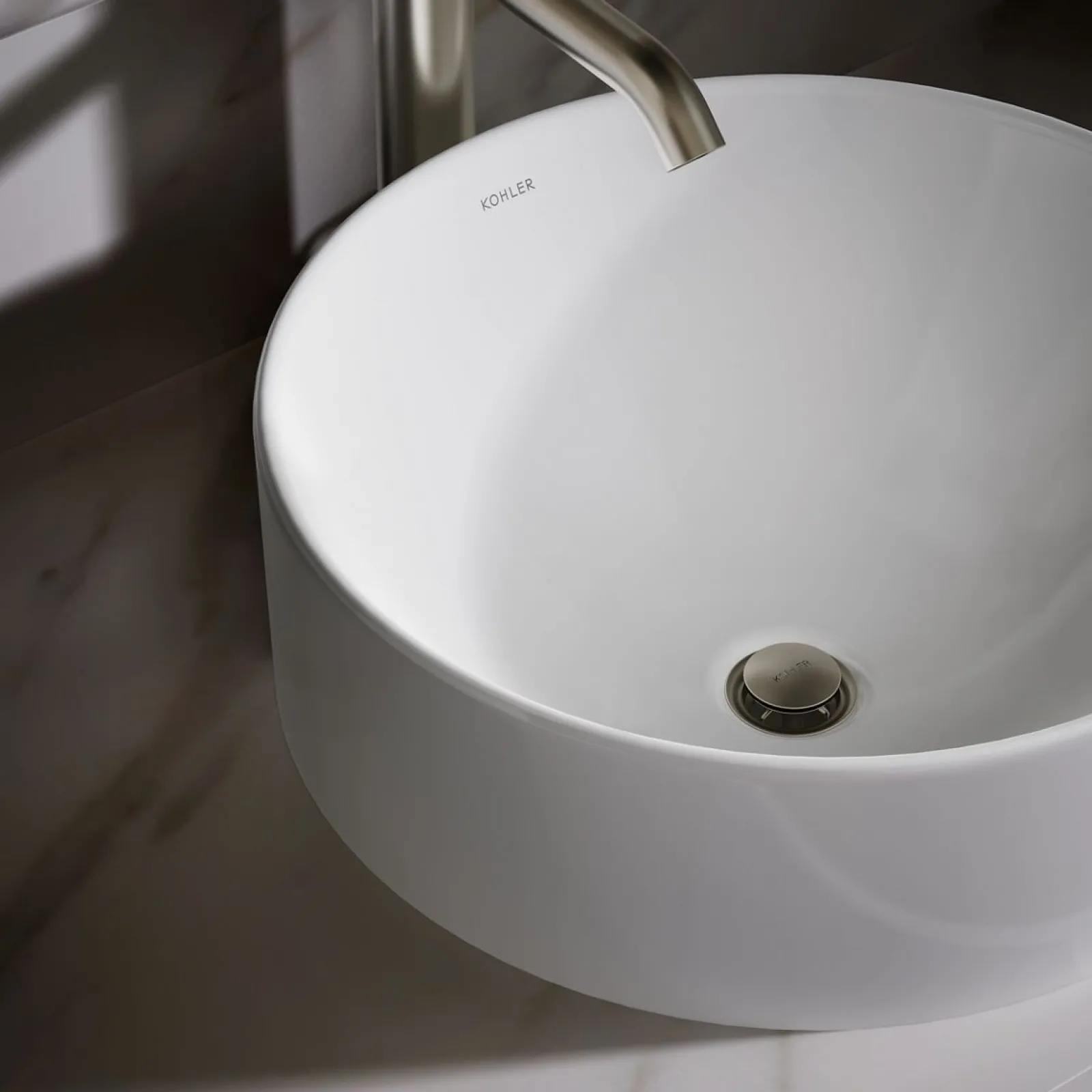 16-1/2" round vessel bathroom sink^Kohler Clearance