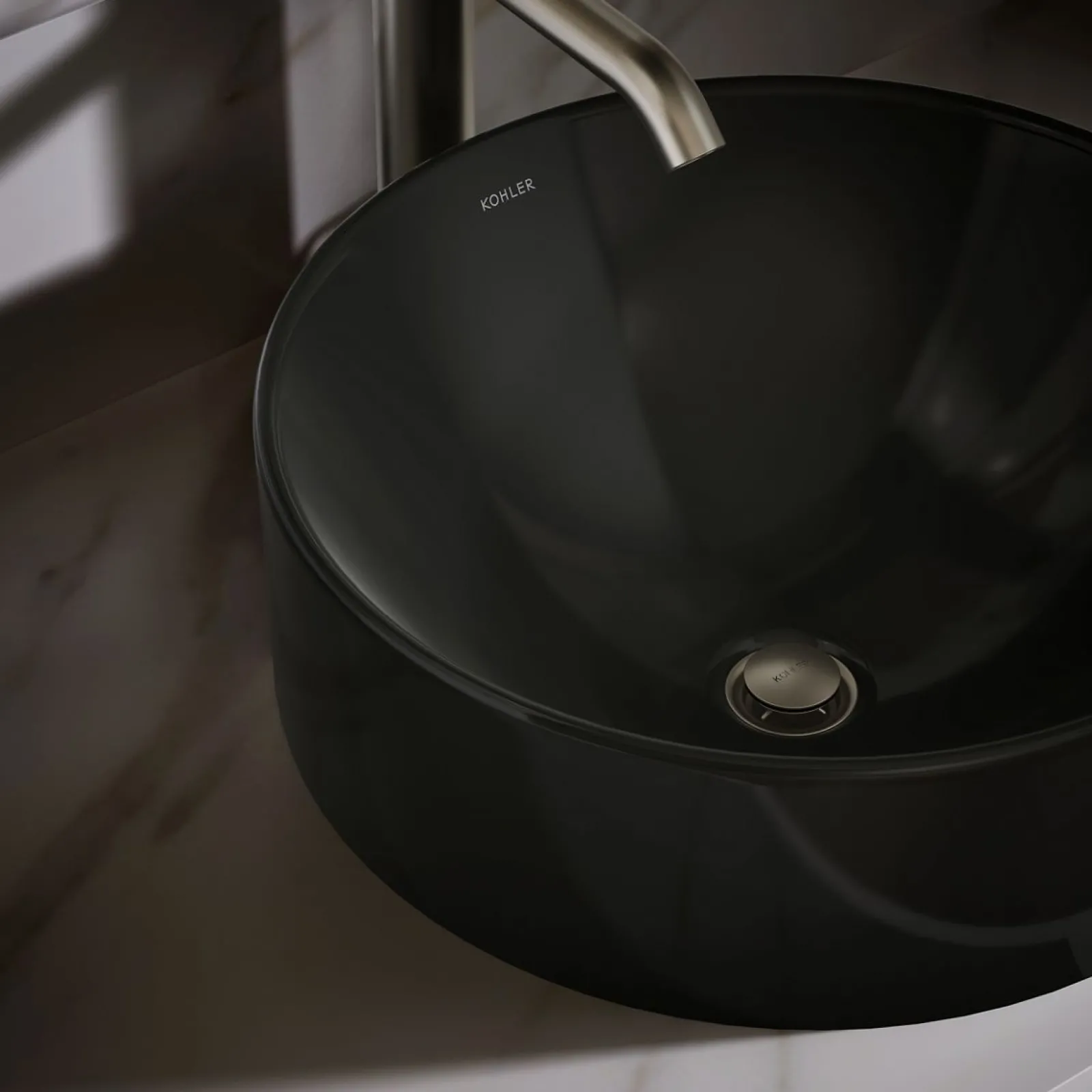 16-1/2" round vessel bathroom sink^Kohler Clearance