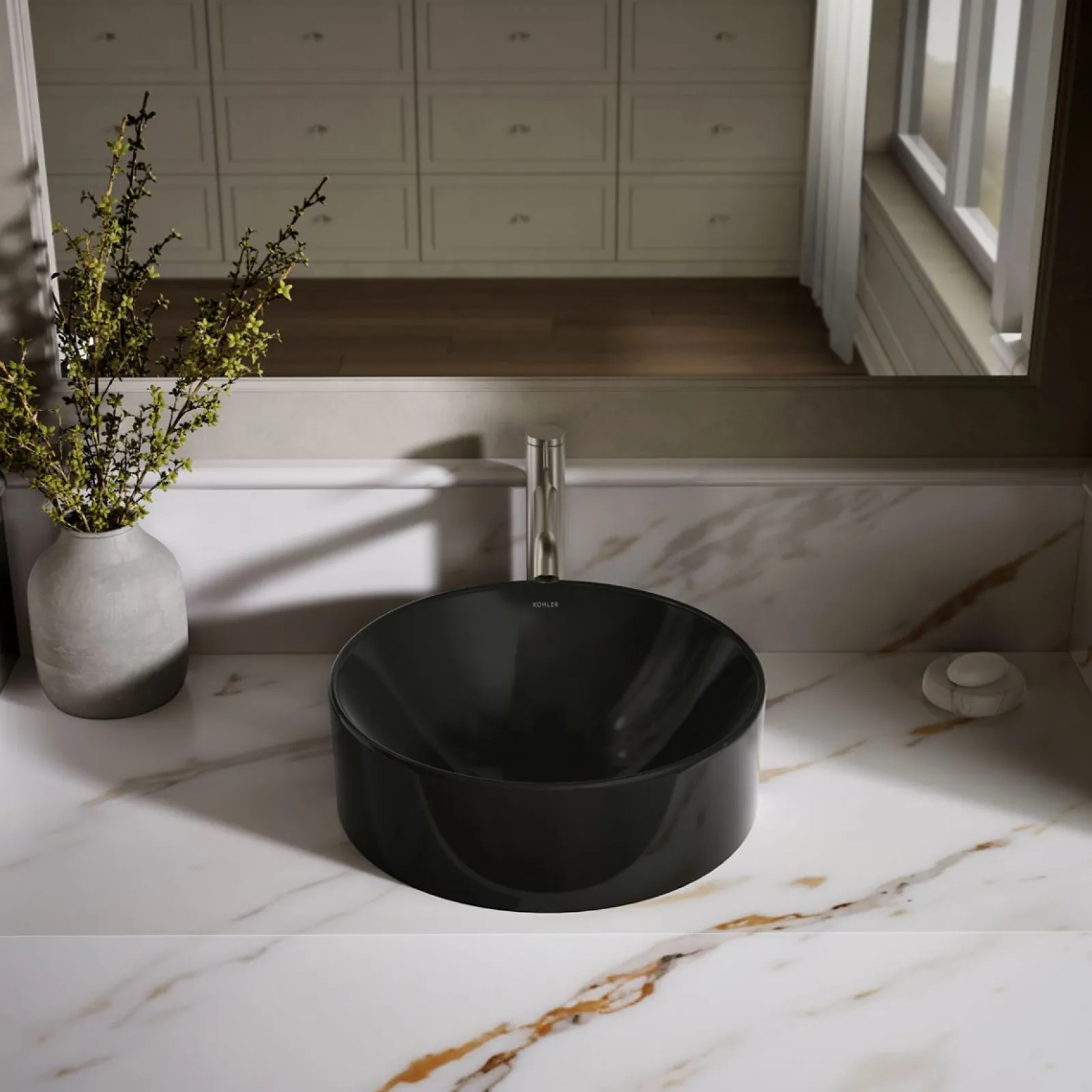 16-1/2" round vessel bathroom sink^Kohler Clearance