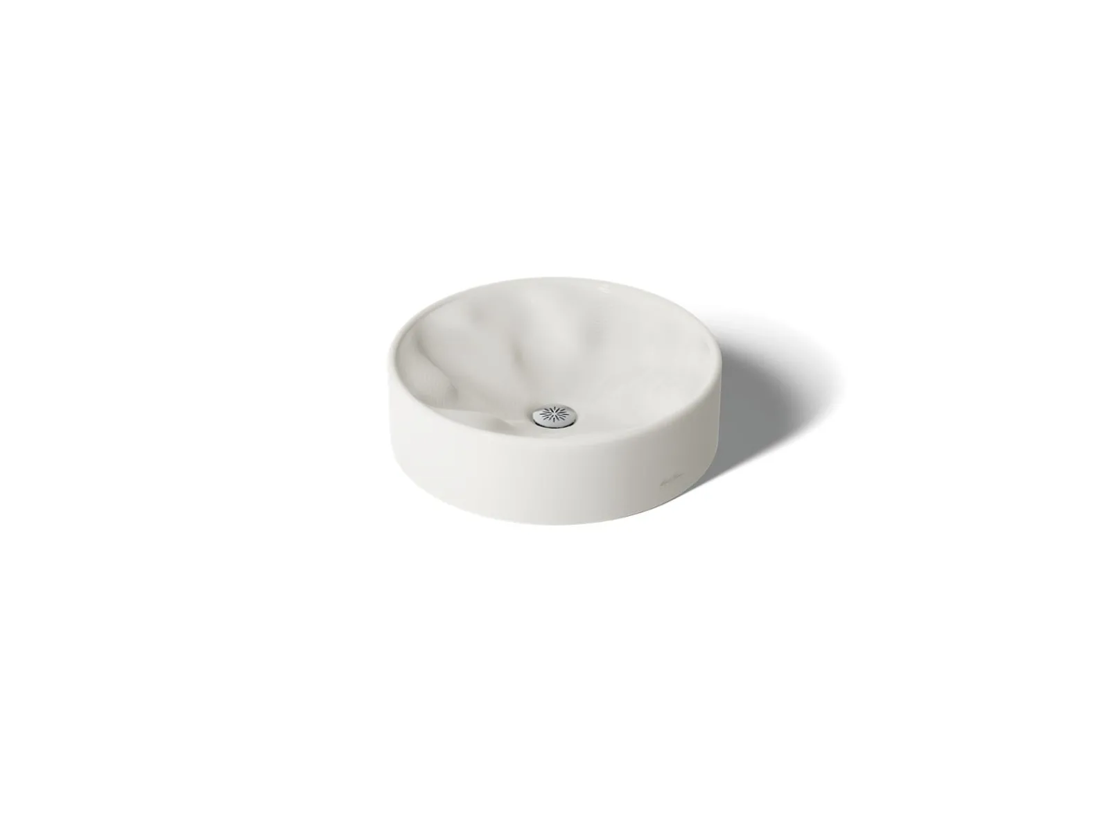 16-1/4" round vessel bathroom sink, no overflow^Kohler