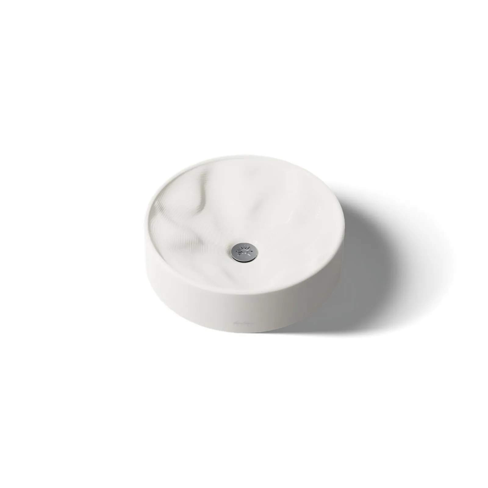 16-1/4" round vessel bathroom sink, no overflow^Kohler