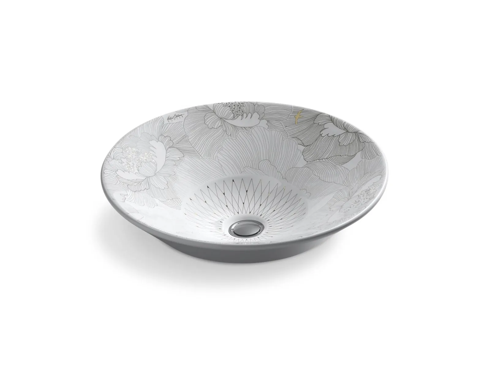 16-1/4" round vessel bathroom sink, no overflow^Kohler Discount