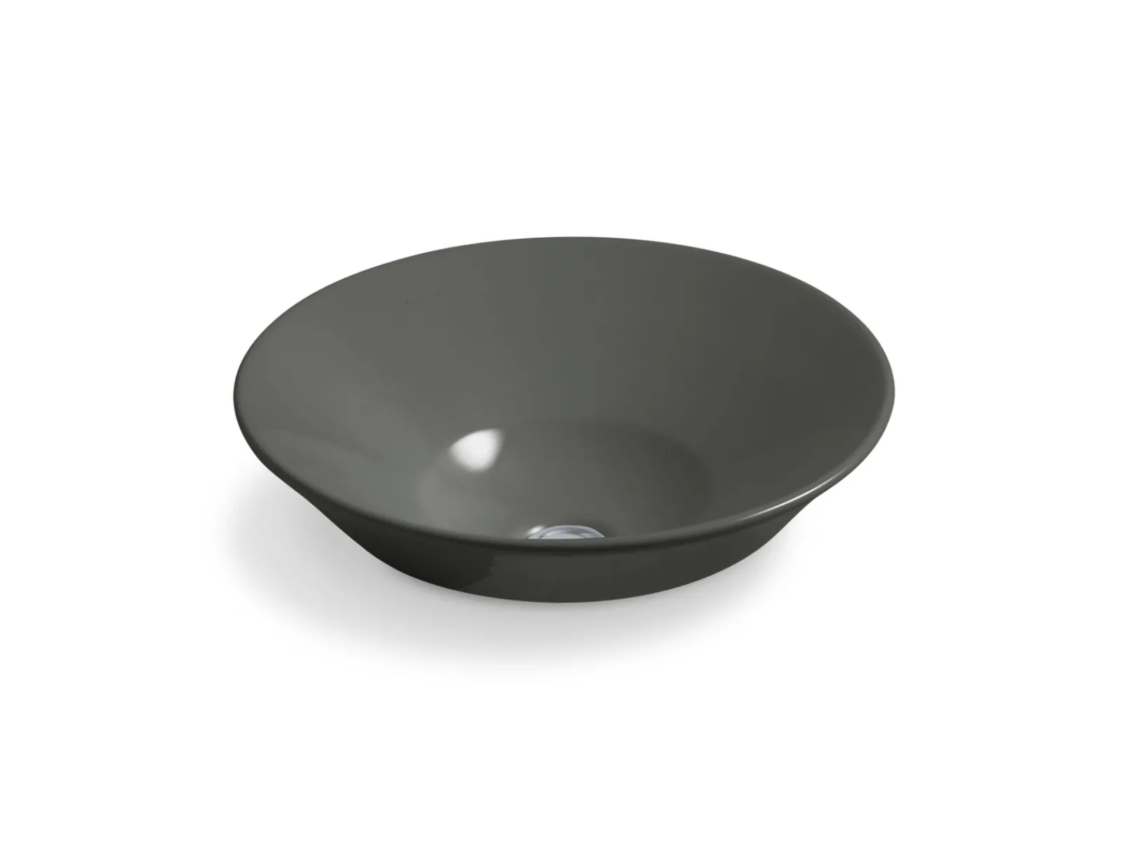 16-1/4" round vessel bathroom sink, no overflow^Kohler New