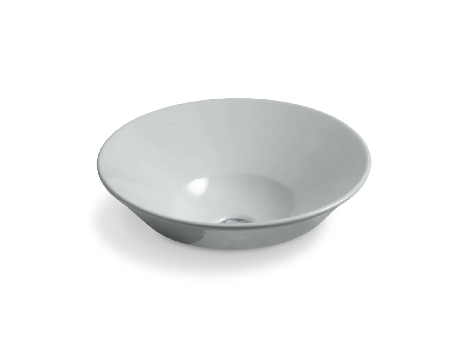 16-1/4" round vessel bathroom sink, no overflow^Kohler New
