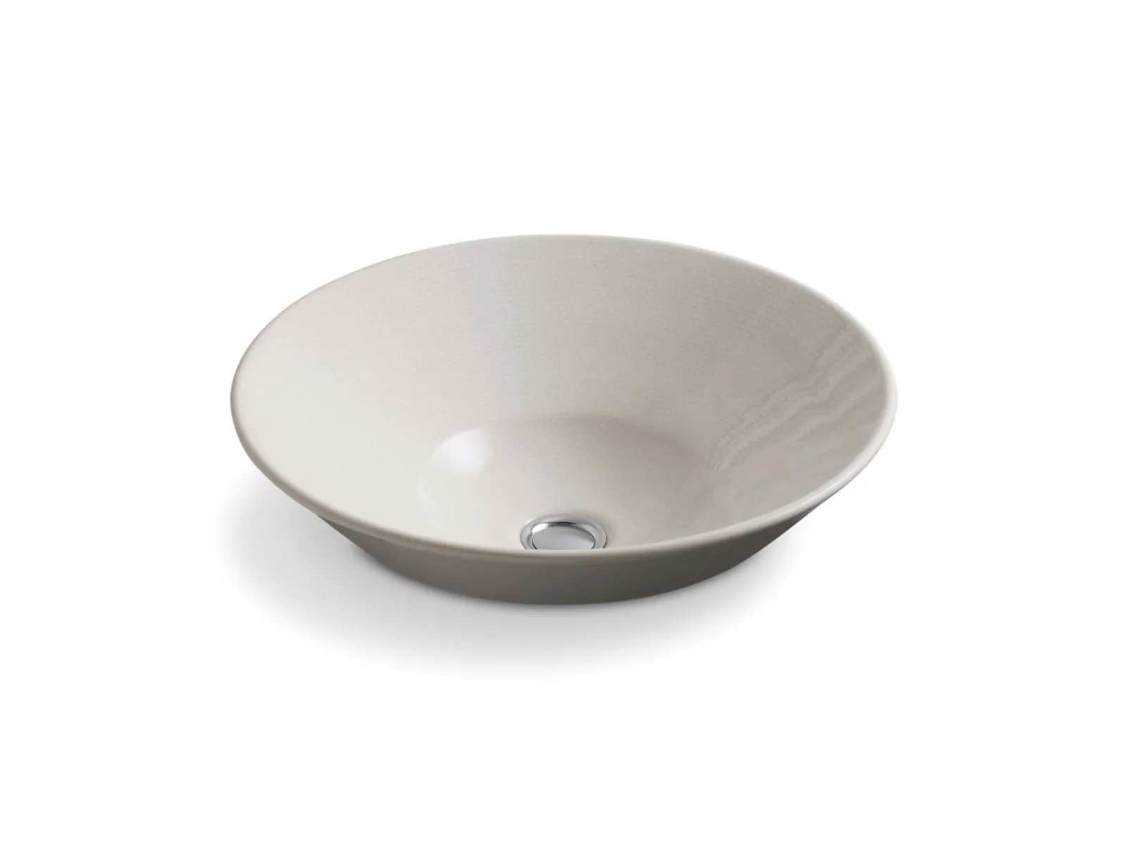 16-1/4" round vessel bathroom sink, no overflow^Kohler New