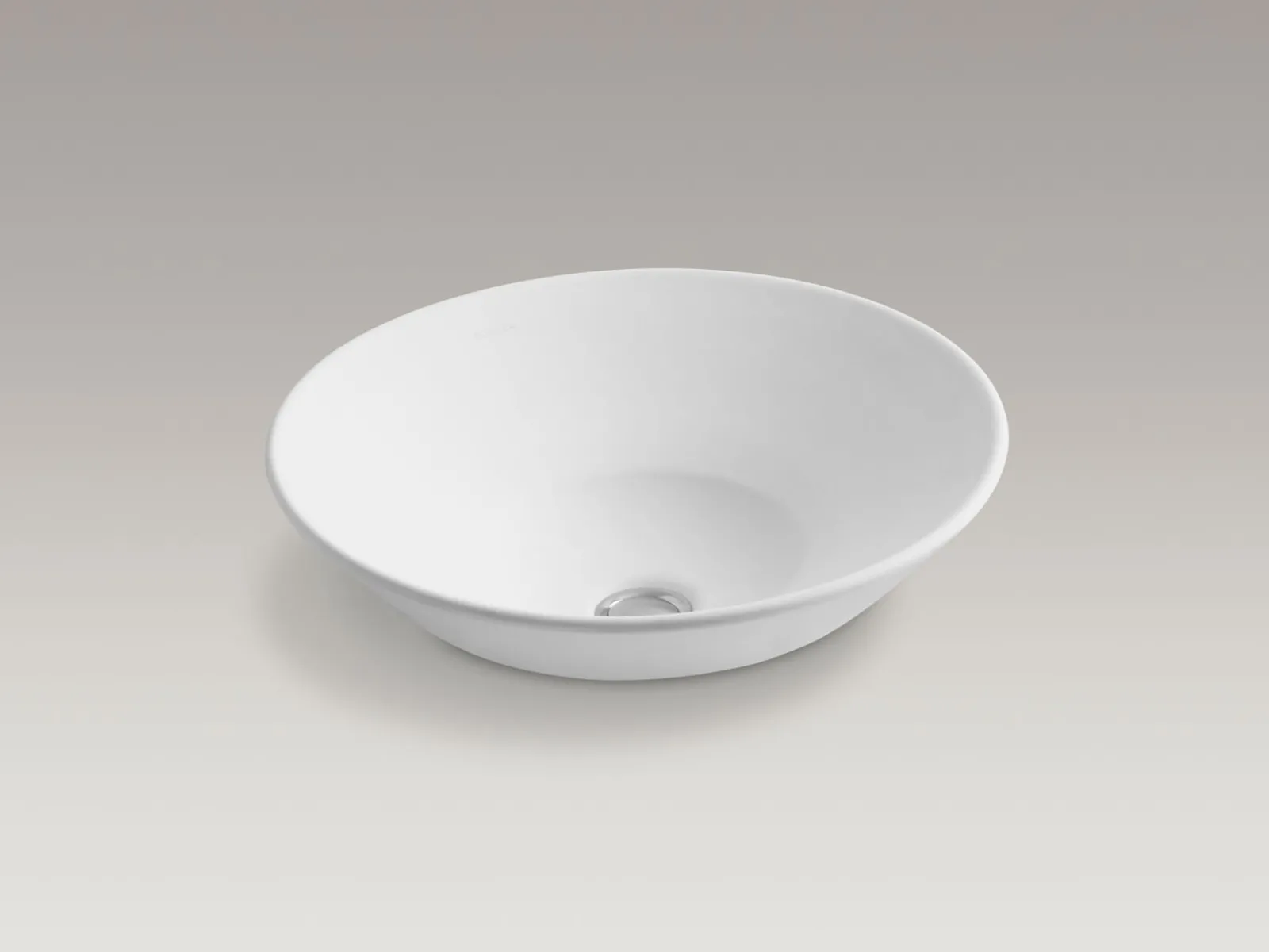16-1/4" round vessel bathroom sink, no overflow^Kohler New