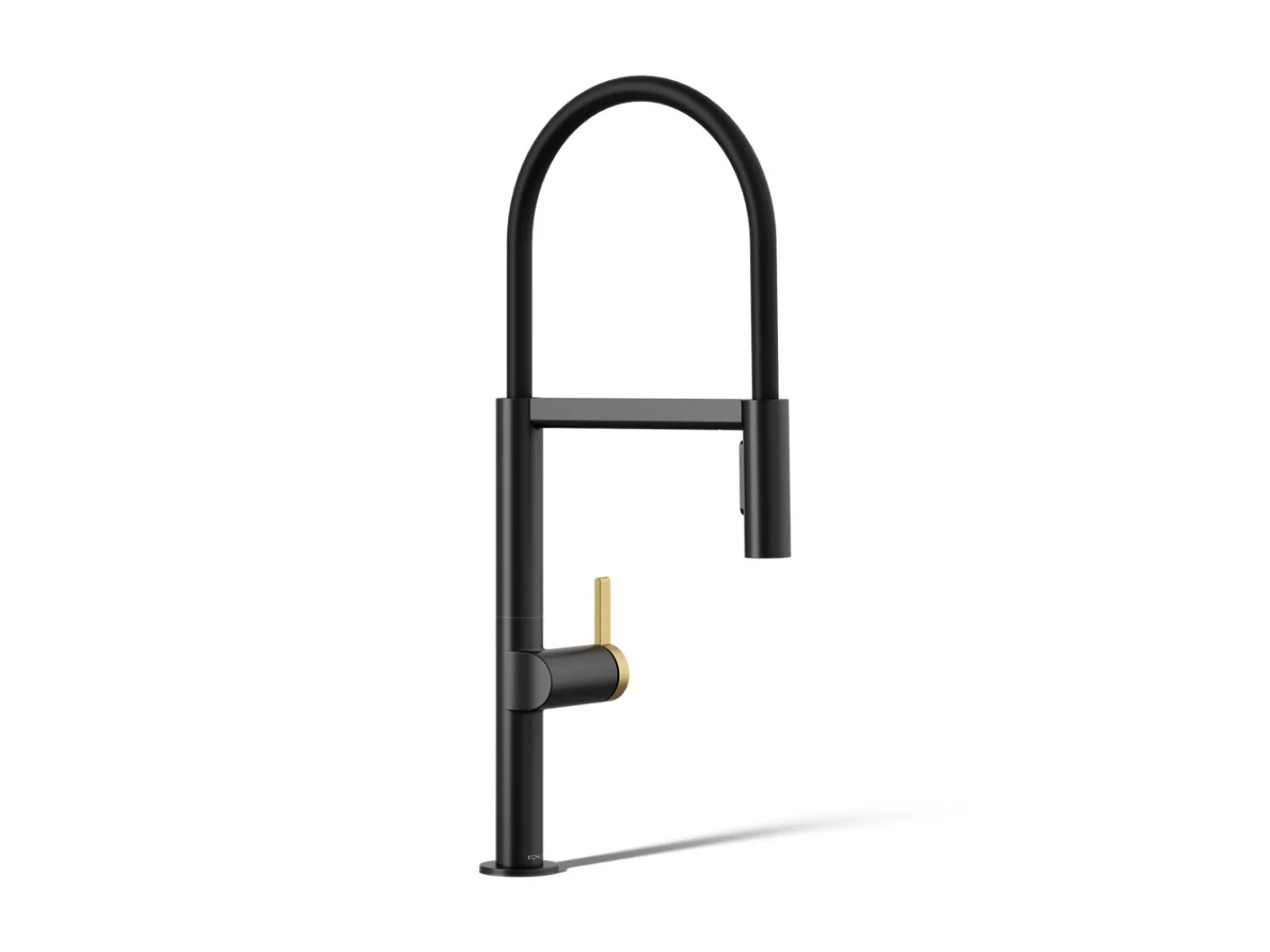 Semi-professional kitchen sink faucet with two-function sprayhead^Kohler Best