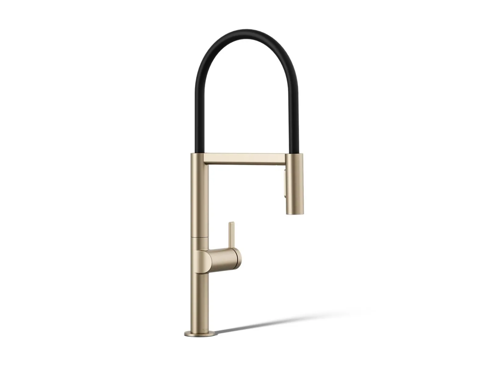 Semi-professional kitchen sink faucet with two-function sprayhead^Kohler Best