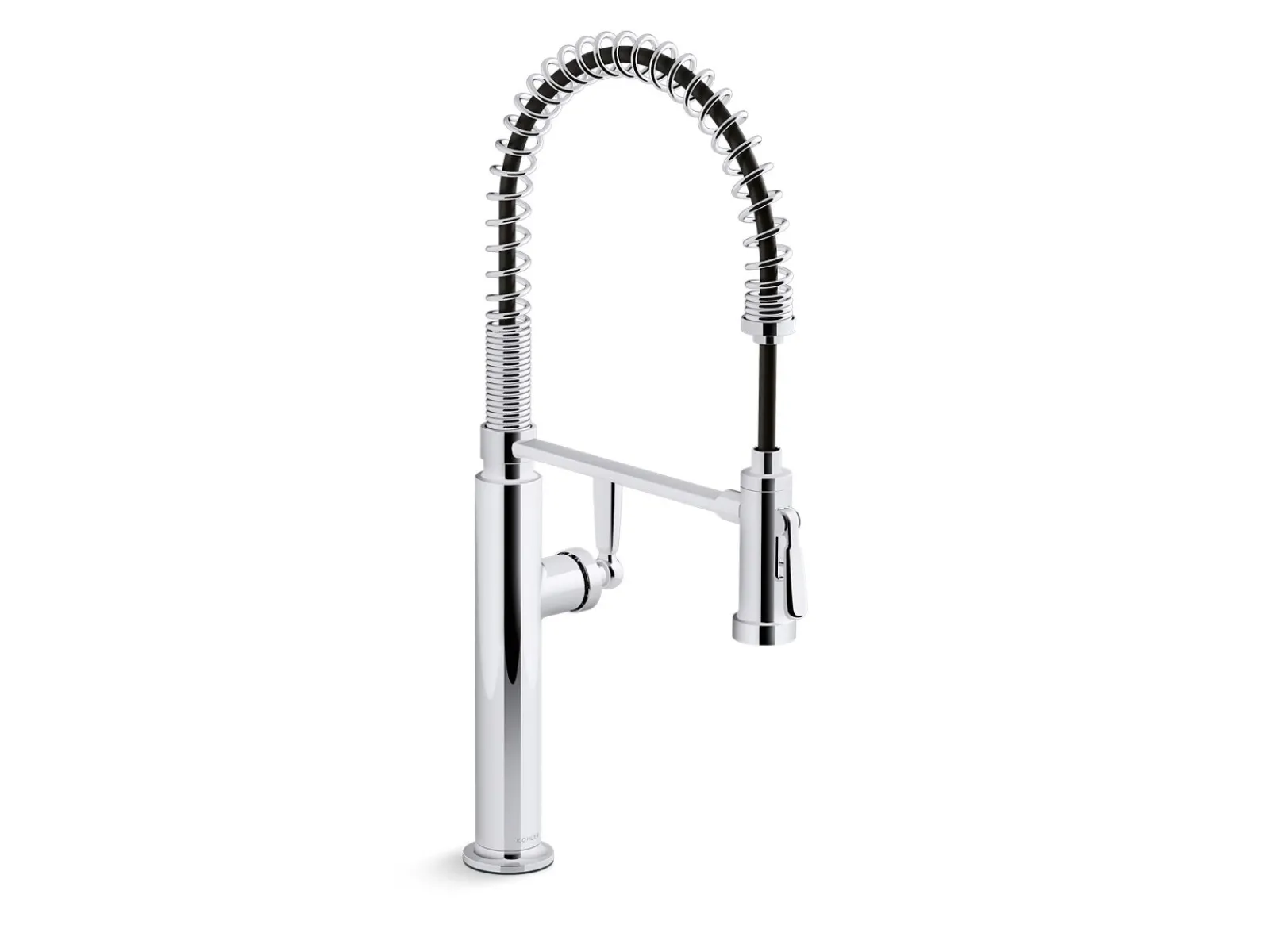 Semi-professional kitchen sink faucet with two-function sprayhead^Kohler Clearance