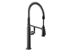 Semi-professional kitchen sink faucet with two-function sprayhead^Kohler Clearance