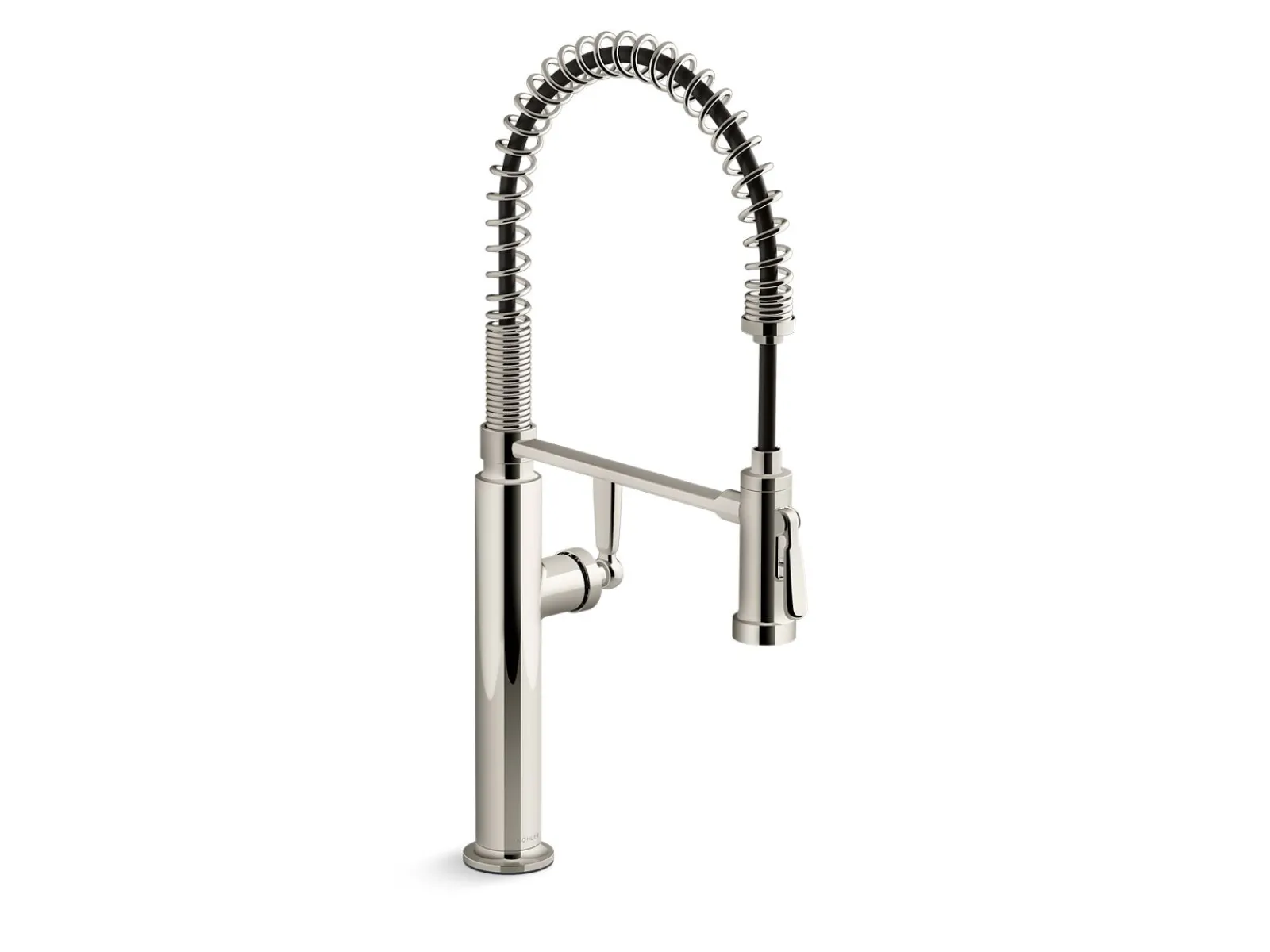 Semi-professional kitchen sink faucet with two-function sprayhead^Kohler Clearance