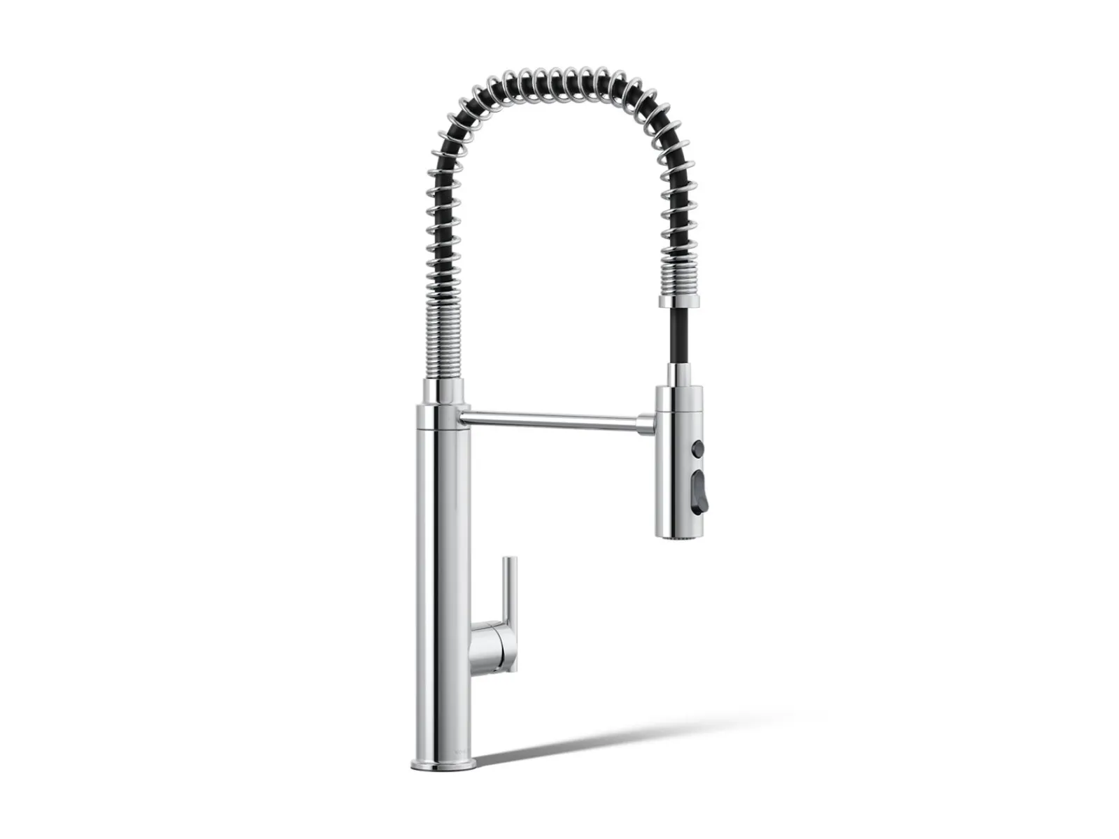 Semi-professional kitchen sink faucet with three-function sprayhead^Kohler Outlet