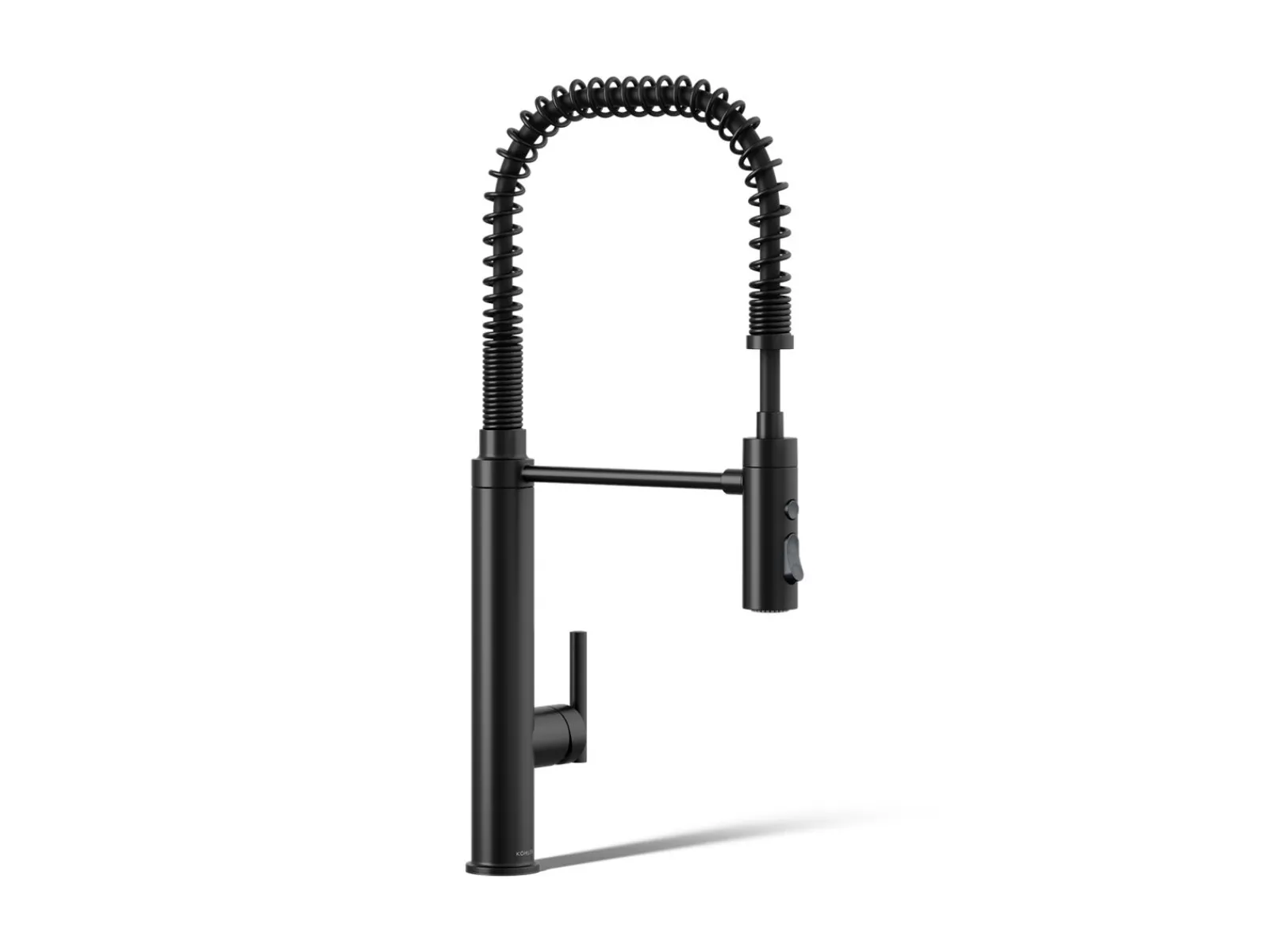 Semi-professional kitchen sink faucet with three-function sprayhead^Kohler Outlet
