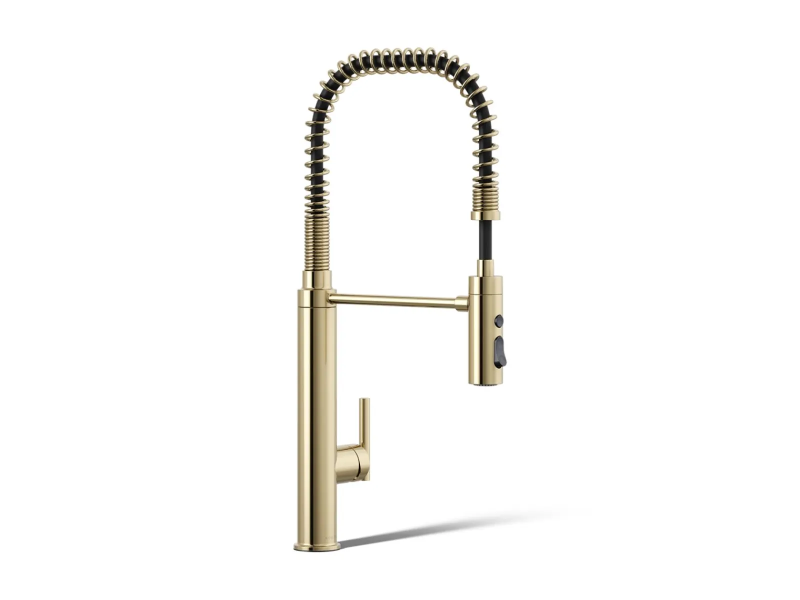 Semi-professional kitchen sink faucet with three-function sprayhead^Kohler Outlet