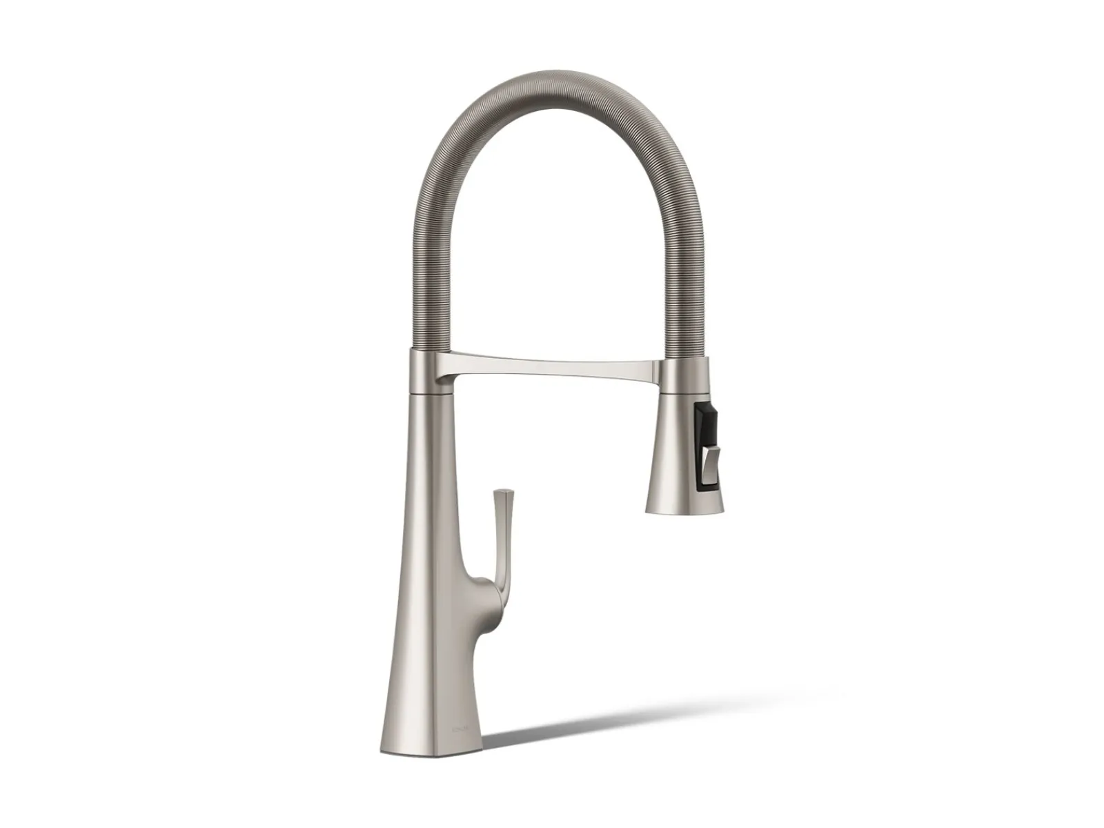 Semi-professional kitchen sink faucet with three-function sprayhead^Kohler Online