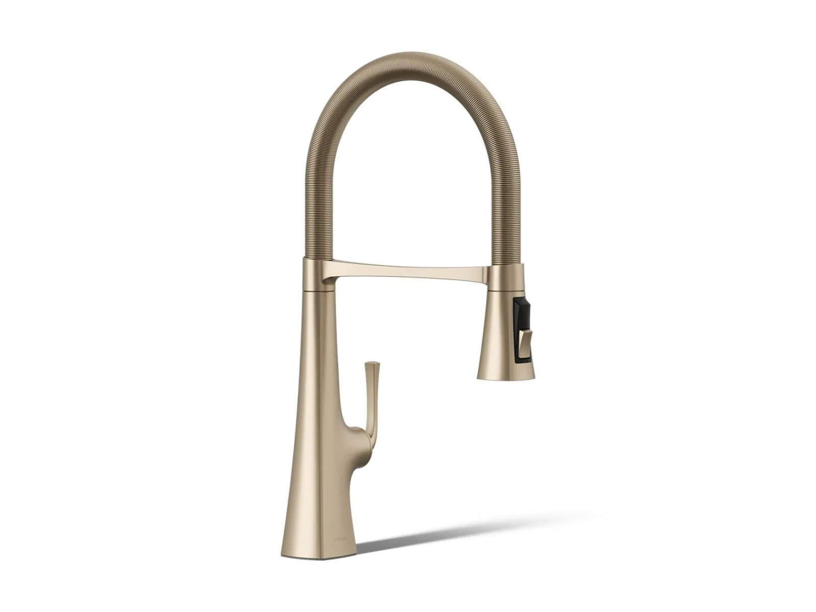 Semi-professional kitchen sink faucet with three-function sprayhead^Kohler Online
