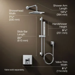 Showering kit, 2.5 gpm^Kohler Discount