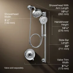 Showering Kit, 1.75 gpm^Kohler New