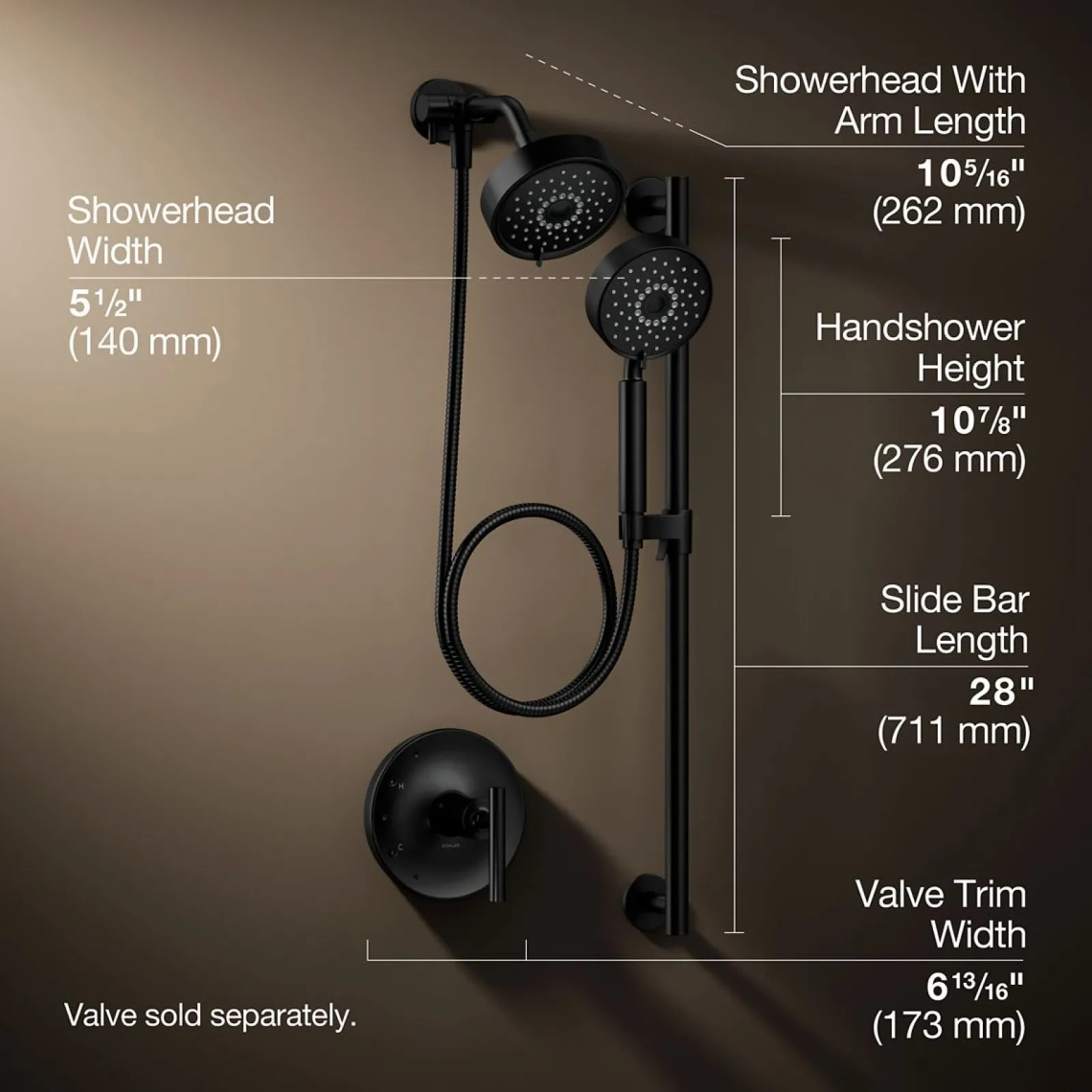 Showering Kit, 1.75 gpm^Kohler New