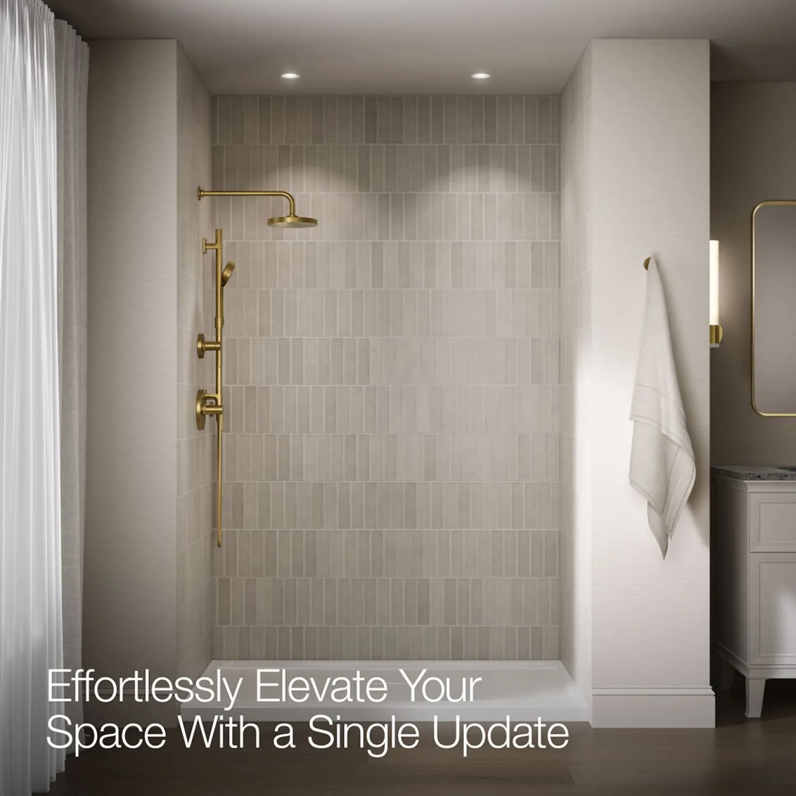 Showering kit, 1.75 gpm^Kohler Clearance