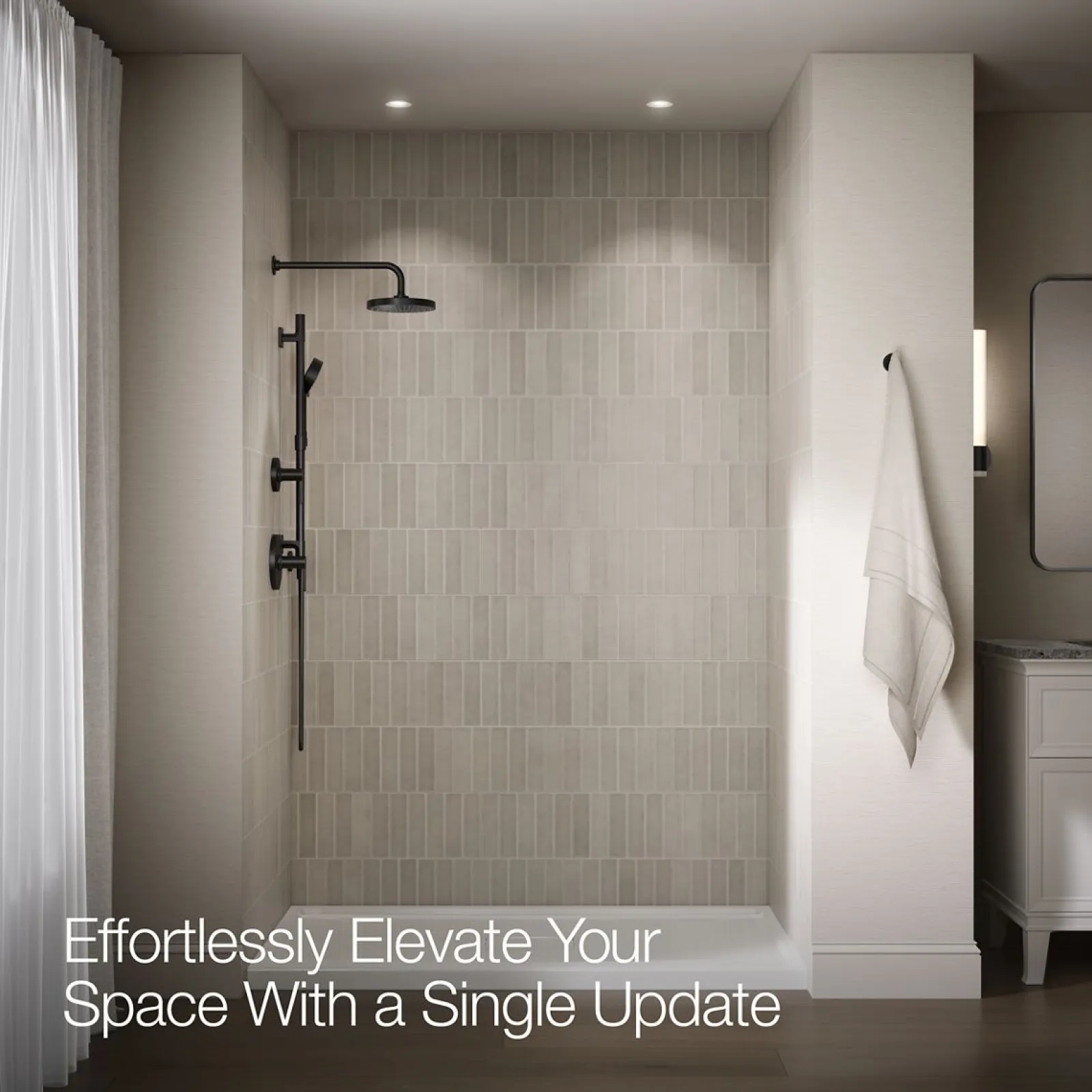 Showering kit, 1.75 gpm^Kohler Clearance