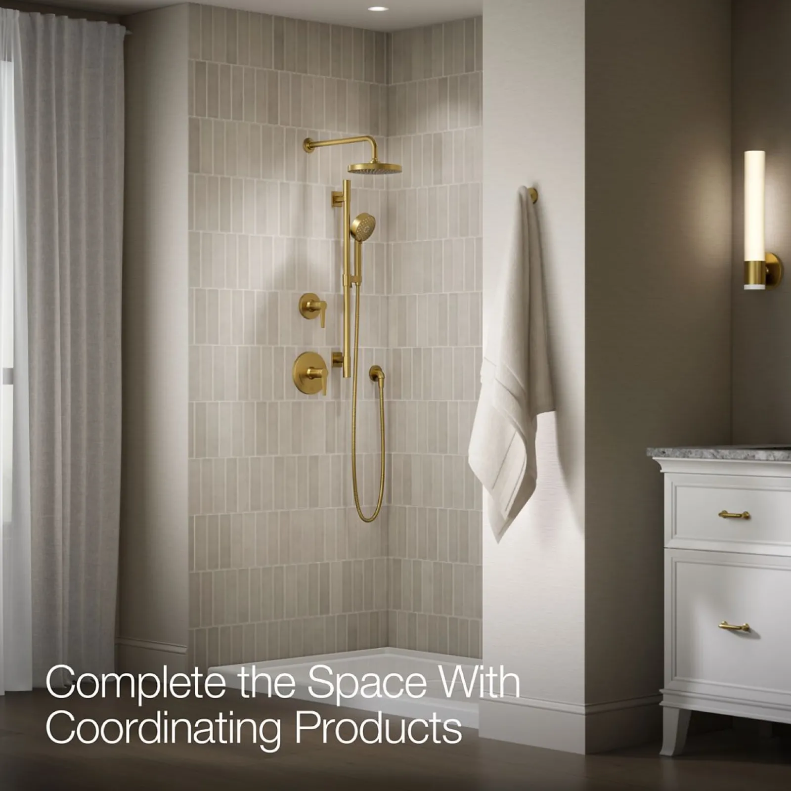Showering kit, 2.5 gpm^Kohler