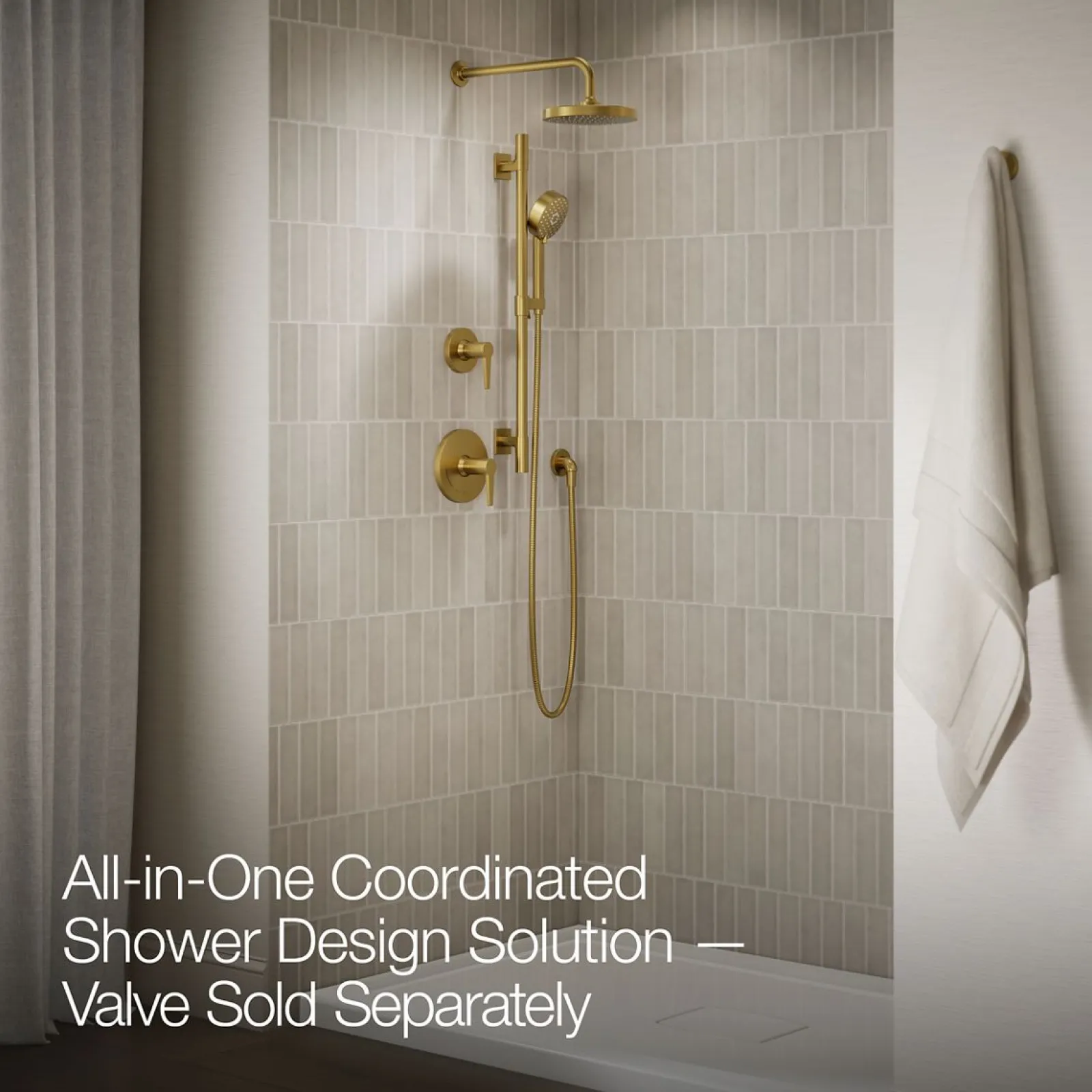 Showering kit, 2.5 gpm^Kohler