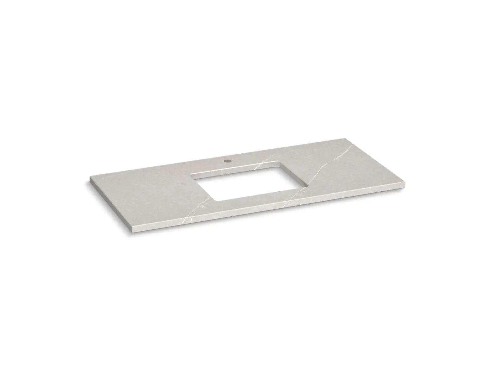 Silestone® 49" quartz vanity top with rectangular cutout^Kohler New