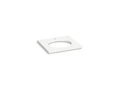 Silestone® 25" quartz vanity top with oval cutout^Kohler Best
