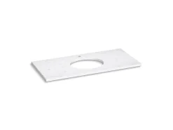 Silestone® 49" quartz vanity top with oval cutout^Kohler Online