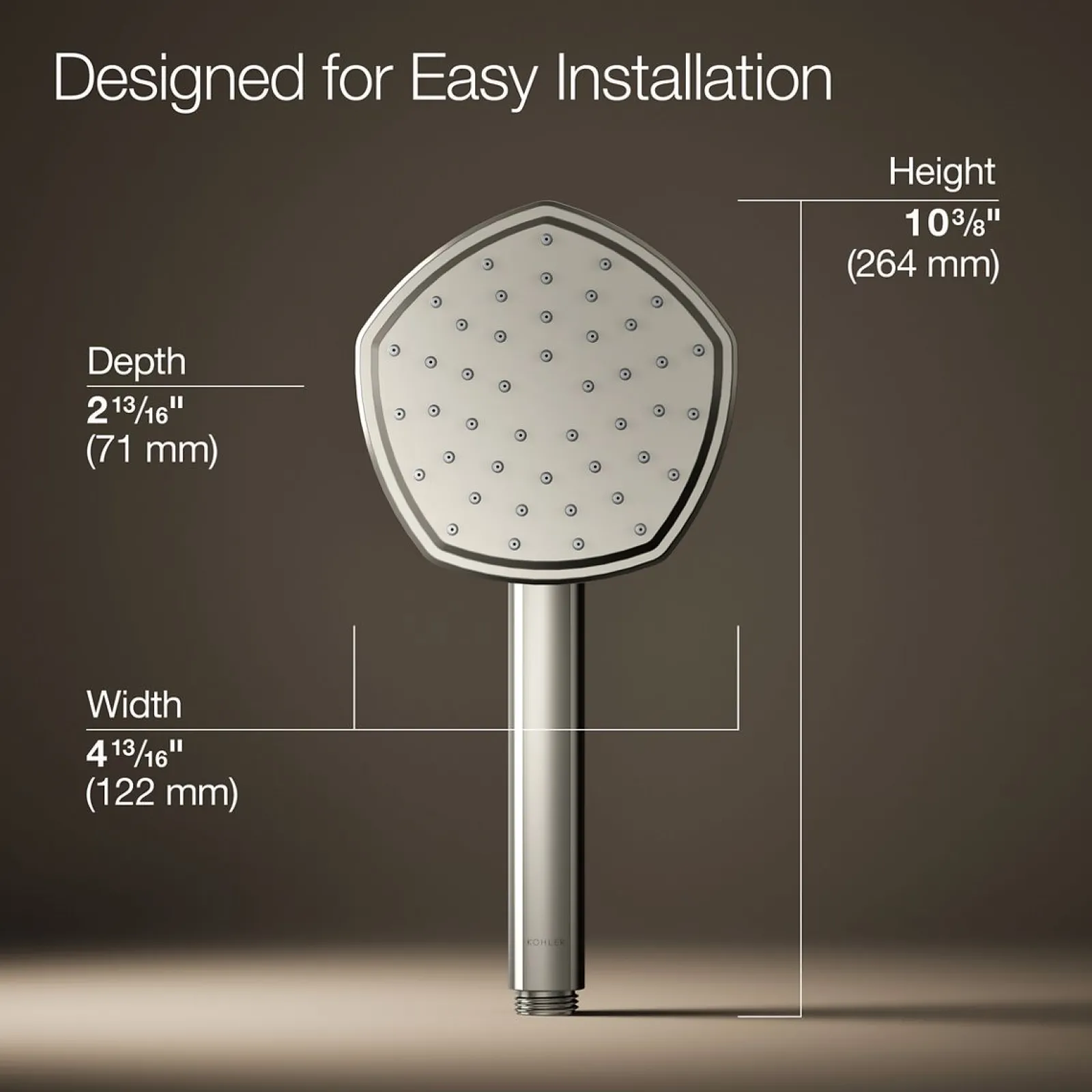 Single-function handshower, 1.75 gpm^Kohler Discount