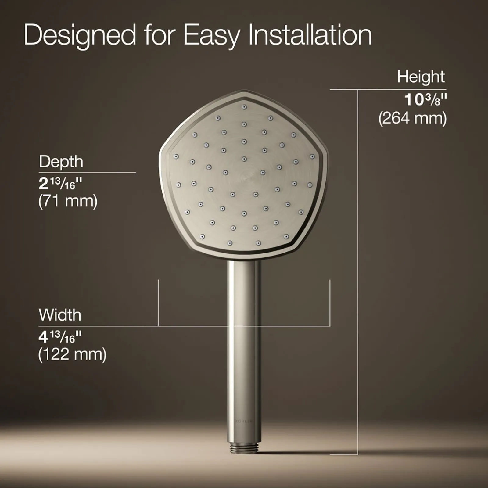 Single-function handshower, 1.75 gpm^Kohler Discount