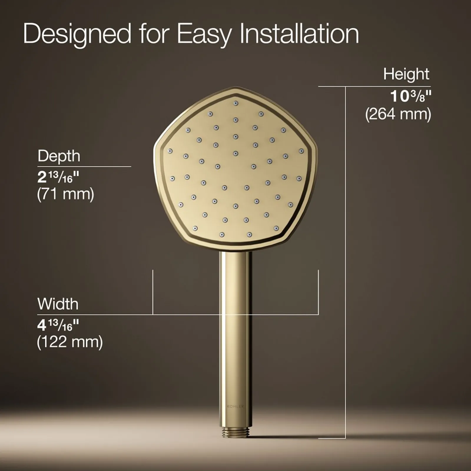 Single-function handshower, 1.75 gpm^Kohler Discount