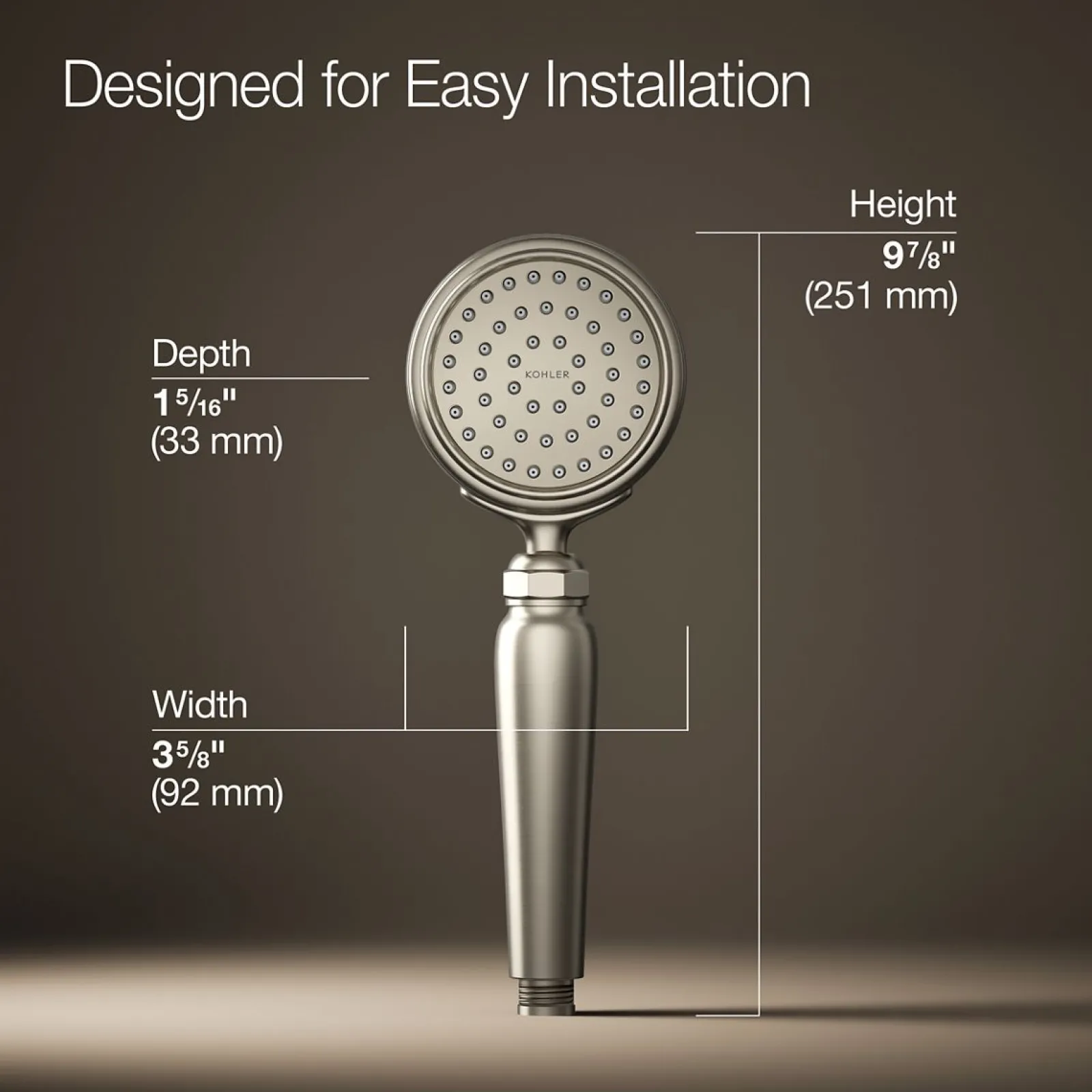 Single-function handshower, 1.75 gpm^Kohler