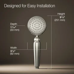 Single-function handshower, 2.5 gpm^Kohler Discount