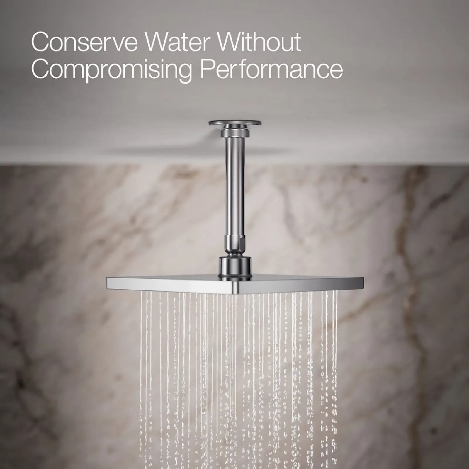 8" single-function rainhead, 2.5 gpm^Kohler Best