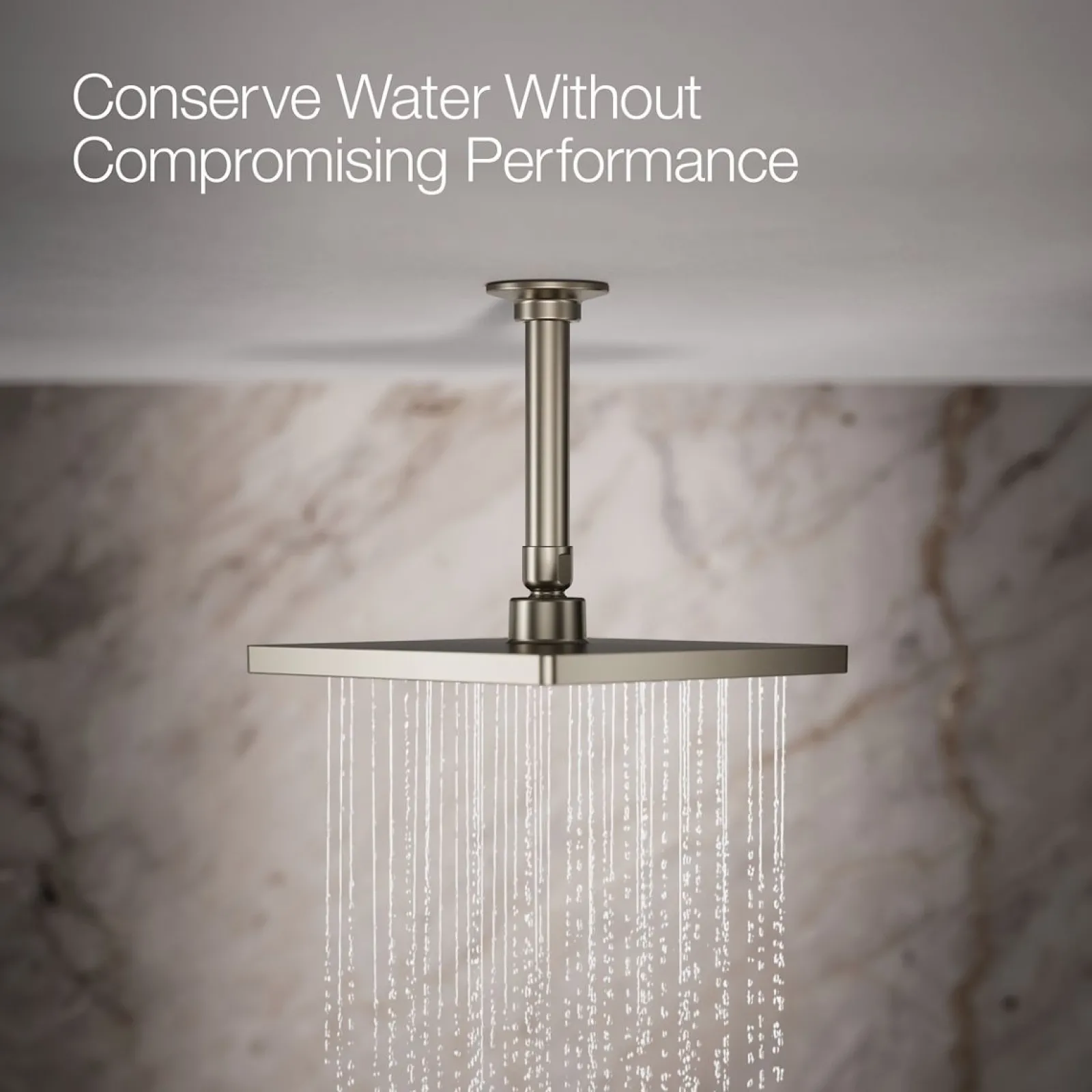 8" single-function rainhead, 2.5 gpm^Kohler Best