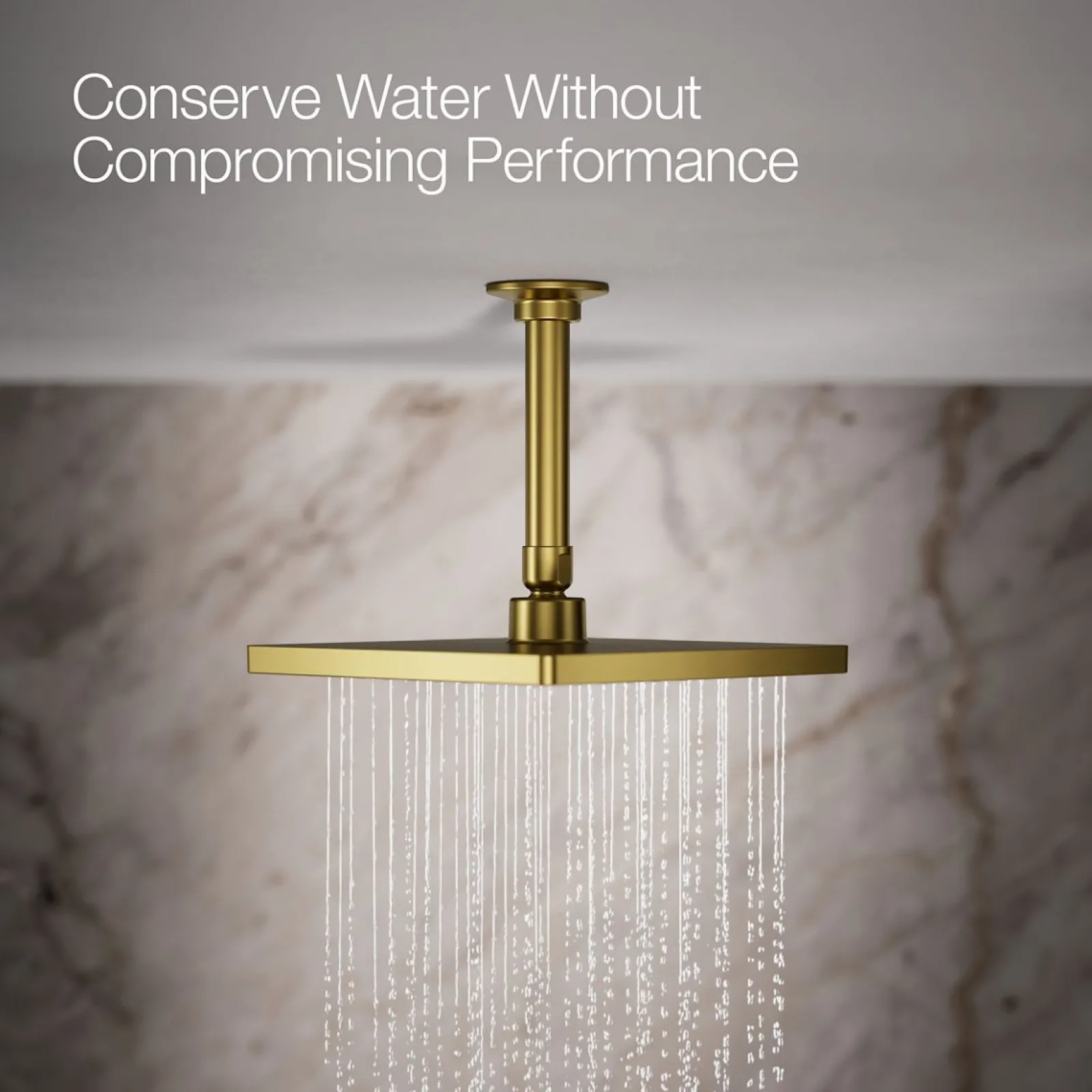 8" single-function rainhead, 2.5 gpm^Kohler Best