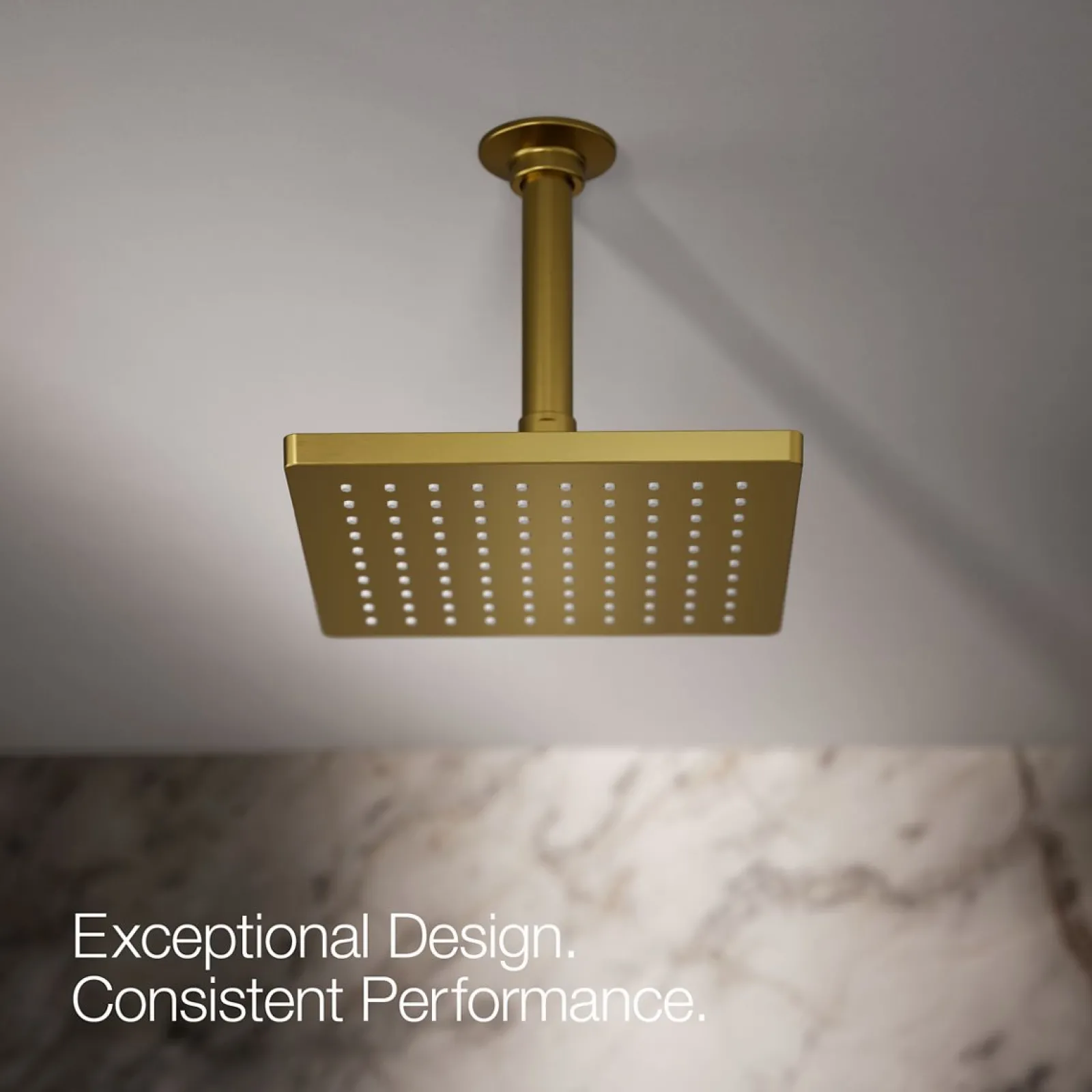 8" single-function rainhead, 2.5 gpm^Kohler Best