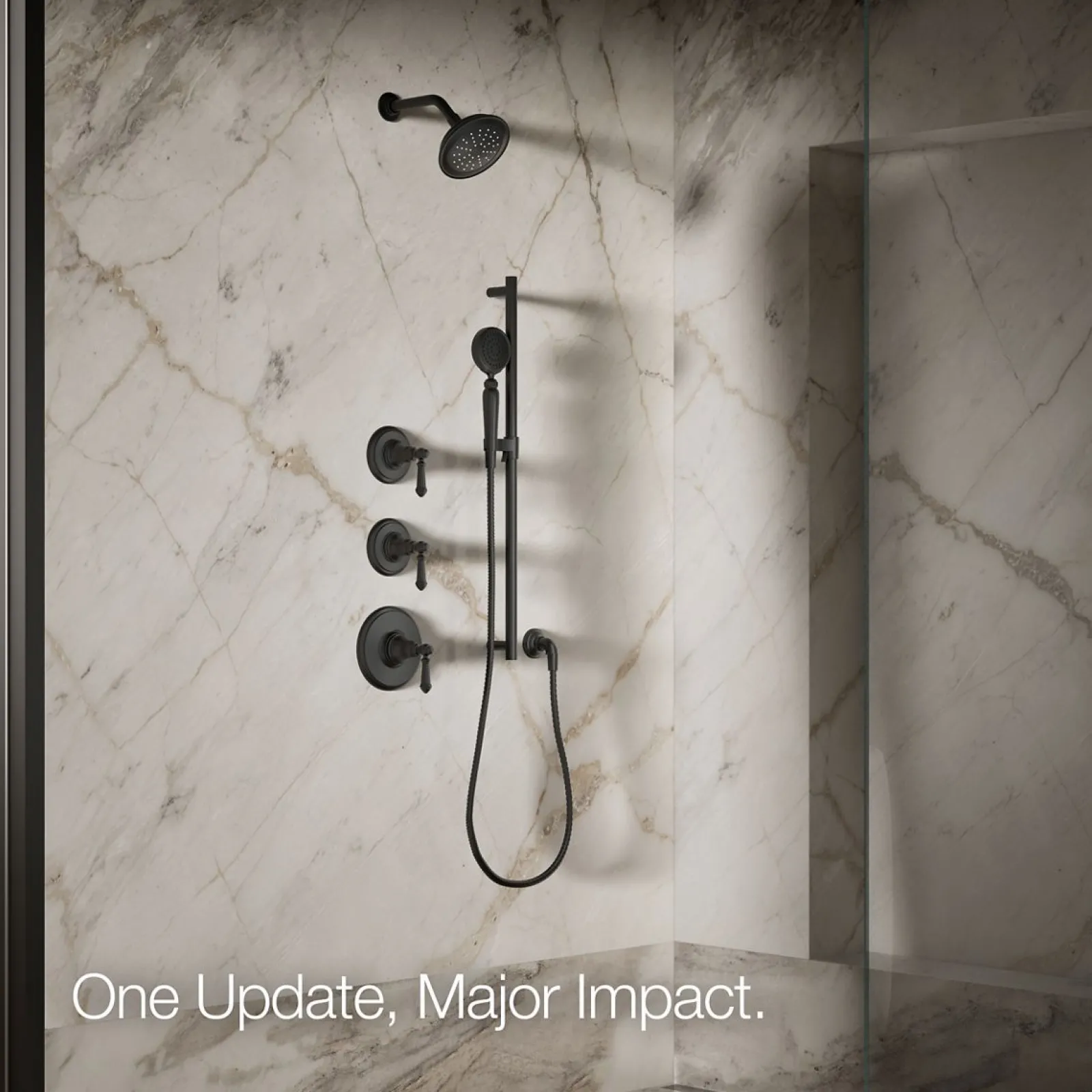 Single-function showerhead, 2.5 gpm^Kohler Outlet